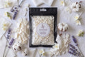 Fresh Linen Wax Melts by Sovaré in a black resealable bag with white wax chunks.
